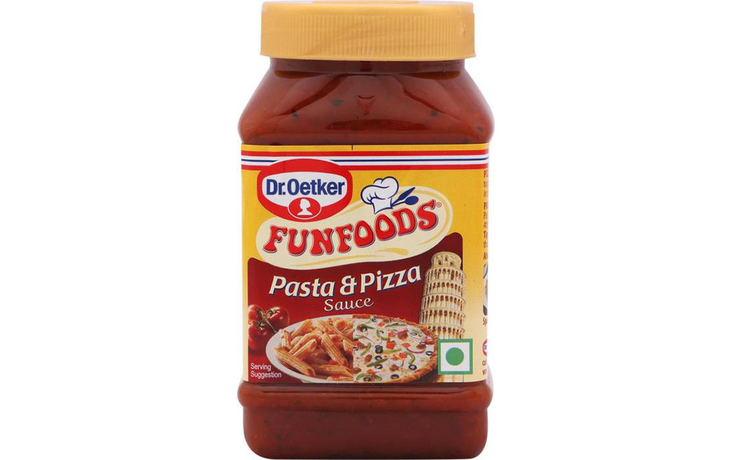 Dr. Oetker Fun foods Pasta & Pizza Sauce    Plastic Bottle  325 grams